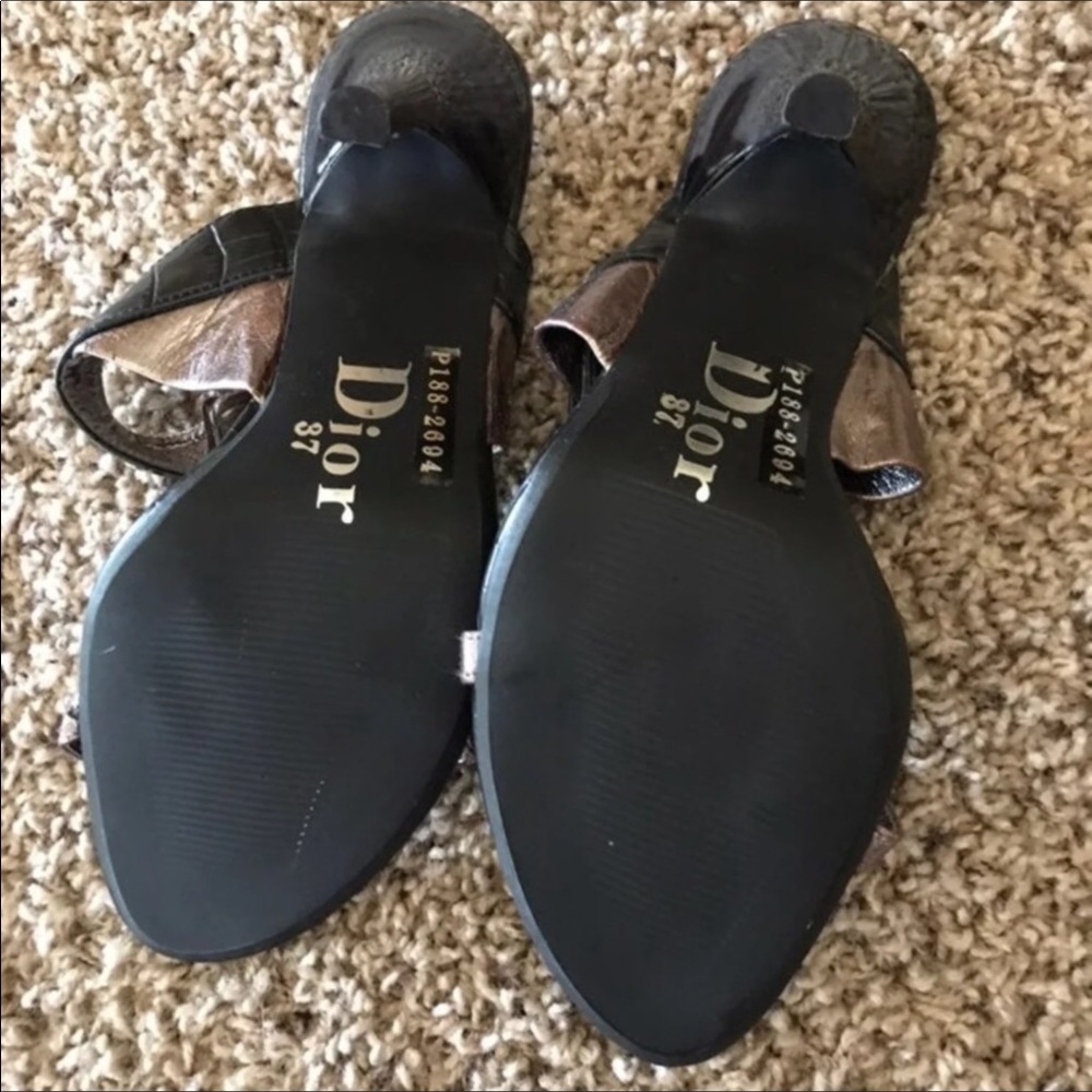 ((SOLD)) Dior sandals - Picture 3 of 4